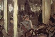 Edgar Degas Women in open air cafe USA oil painting reproduction